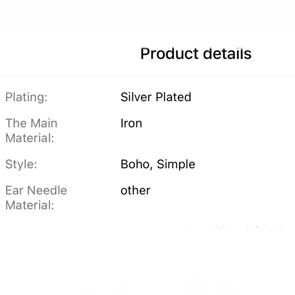 Bohemian Punk Style Large Glossy Hoop Earrings for Women - Party Ear Accessories - Picture 4 of 5